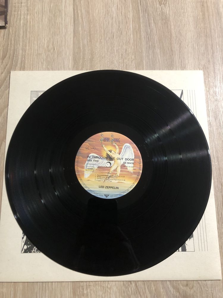 Led Zeppelin In Through The Out Door EX Germany LP