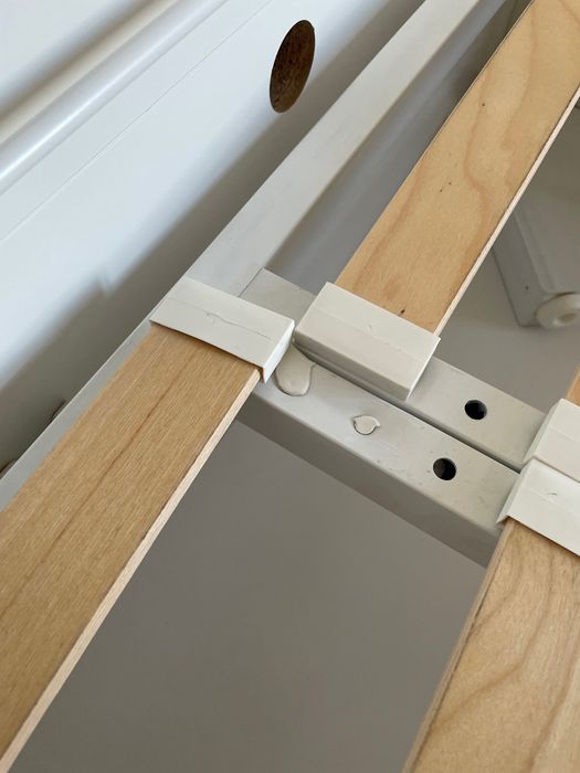 Łóżko IKEA MALM 140x200 z materacem