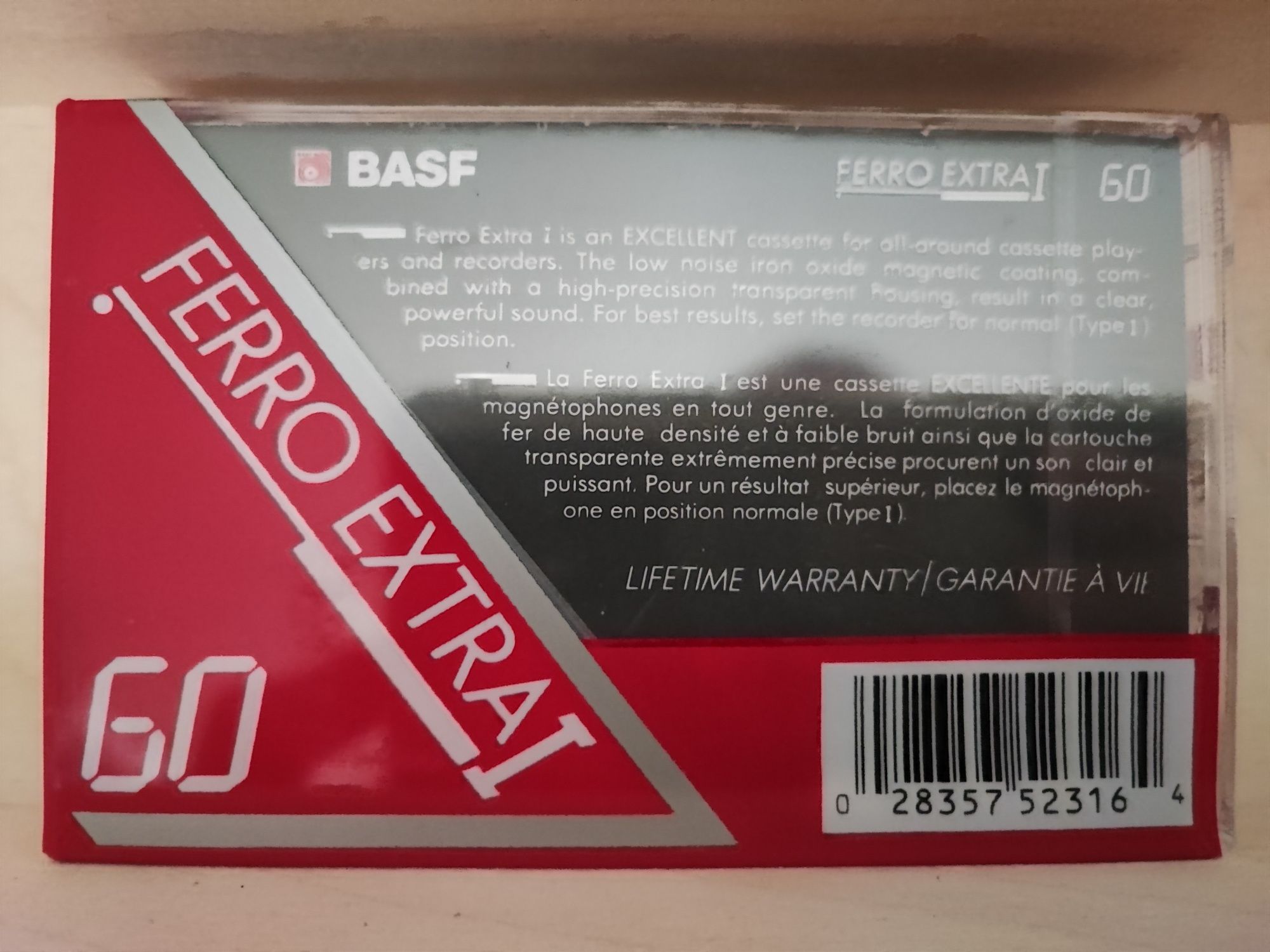 Cassette BASF Ferro Extra I C60