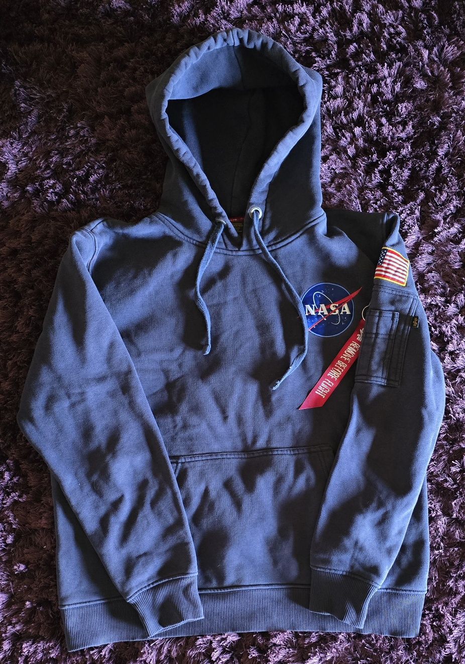 Alpha Industries NASA Space Shuttle Hoodie - Tamanho M