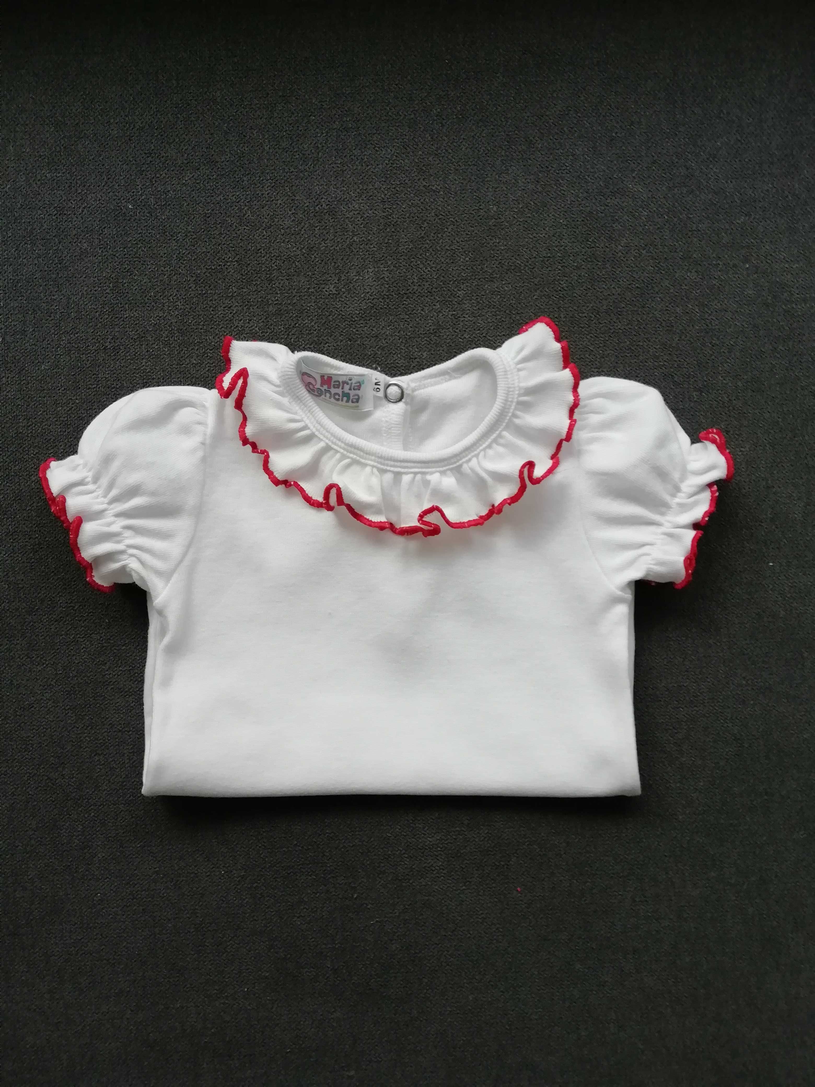 Conjunto de bodies com golinha Maria Concha - 3-6 meses / 62 cm