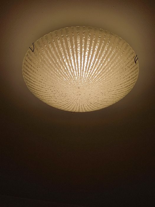 Plafon LED szklany