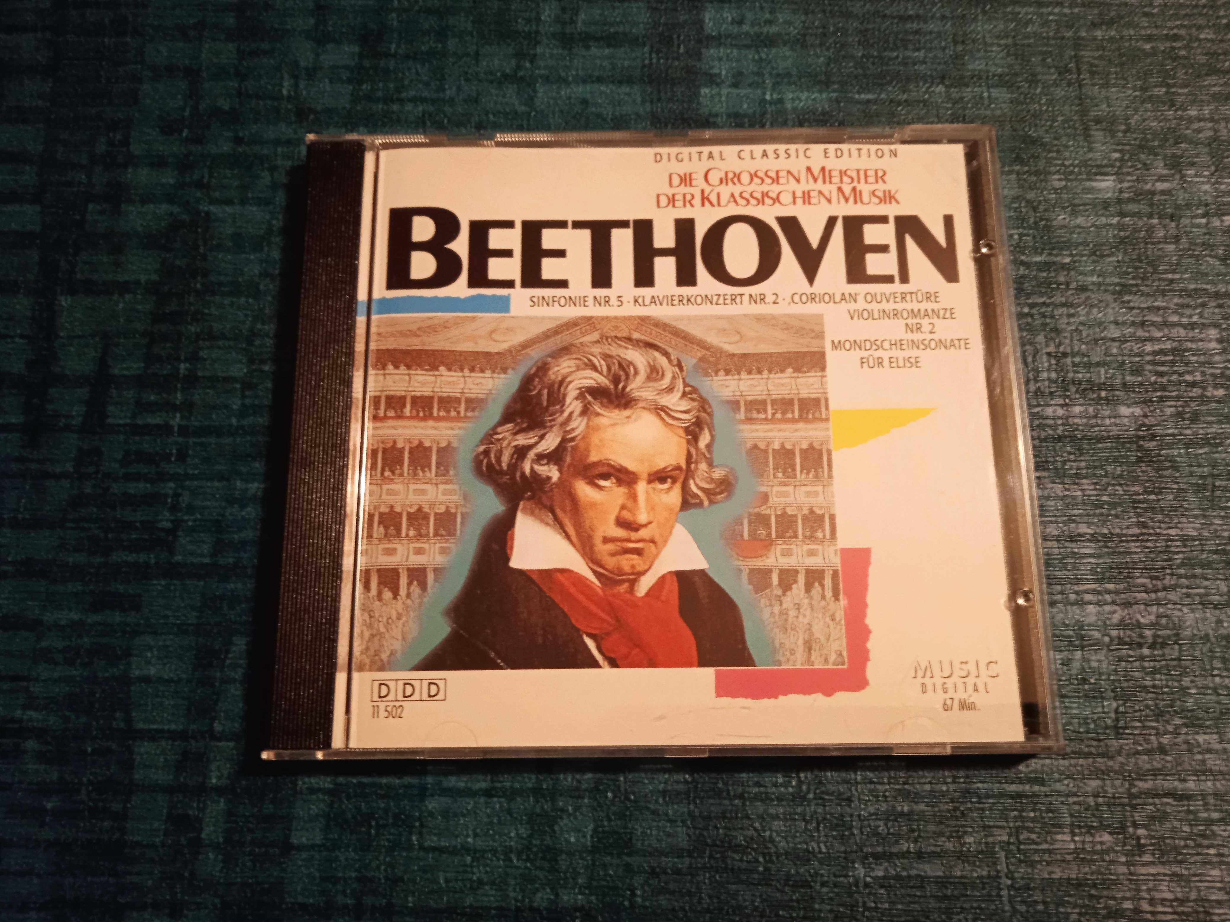 Wielcy mistrzowie muzyki klasycznej: Ludwig van Beethoven płyta CD