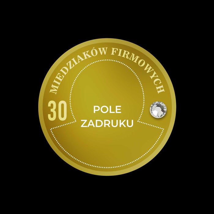 Moneta z LOGO Twojej Firmy - wzór 2 - NOWOŚĆ , projekt - 960zł -28 szt