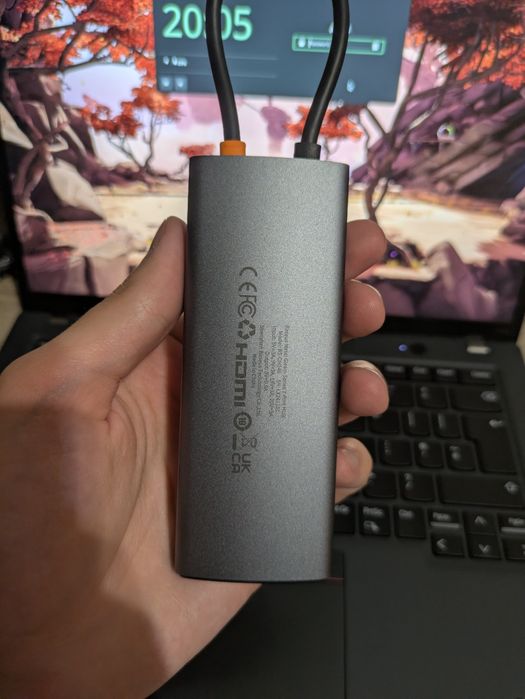 USB-хаб Baseus 7-in-1 (без коробки)