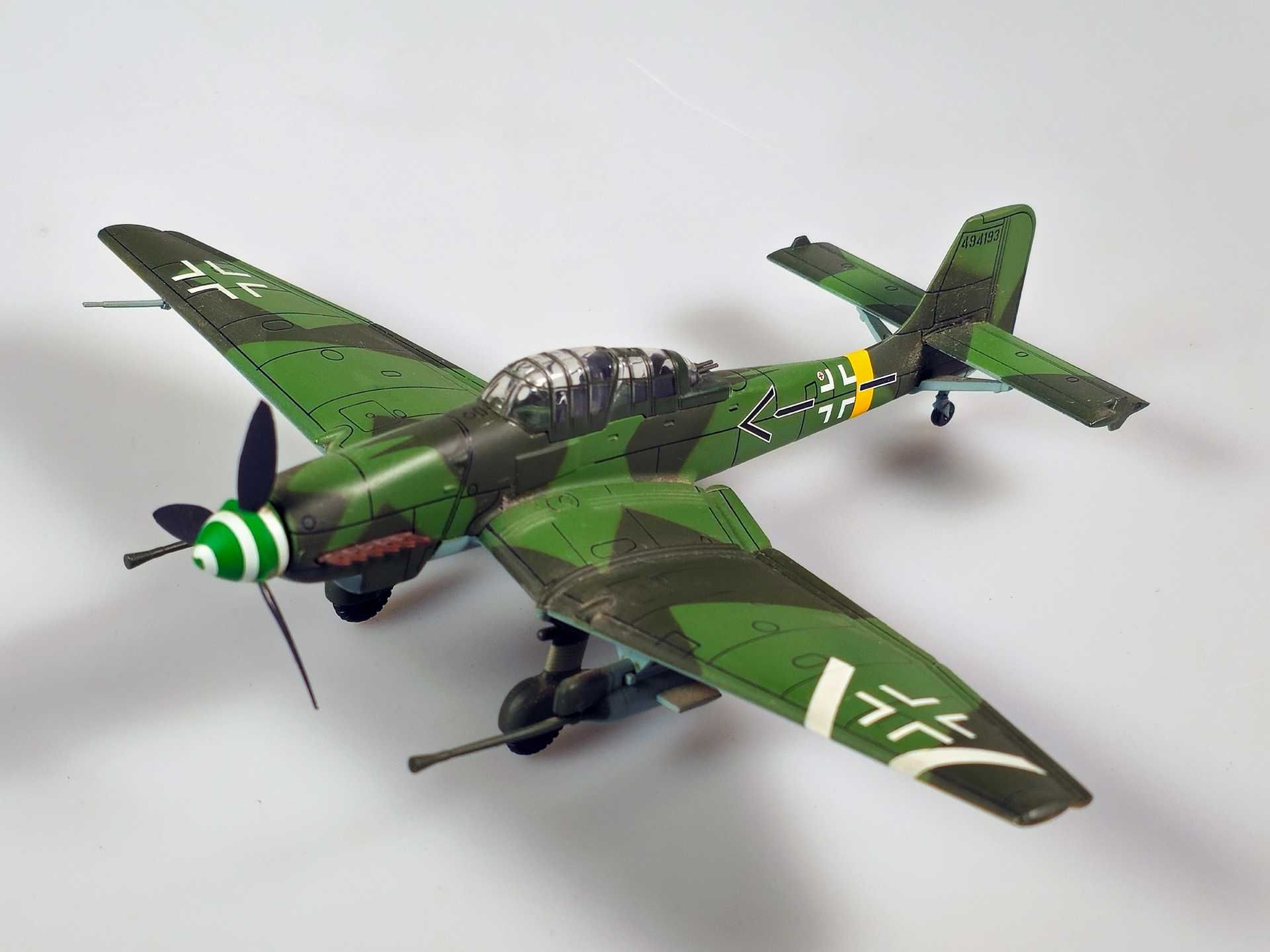 Model 1:72 Junkers JU 87 G-1 Stuka Samoloty II w.ś. De Agostini