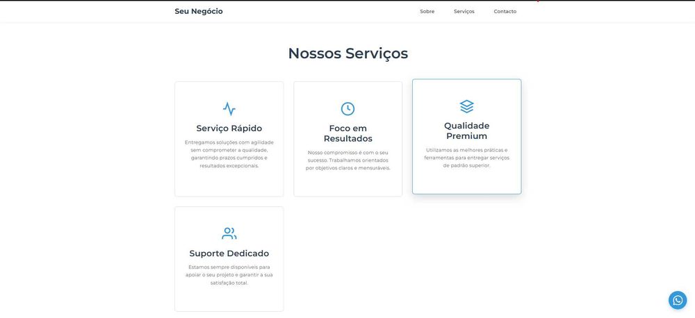 Landing Pages Premium - Design Moderno e Profissional