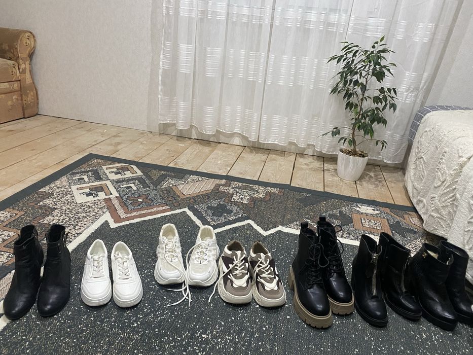 Сапоги/чоботи /шкіряні