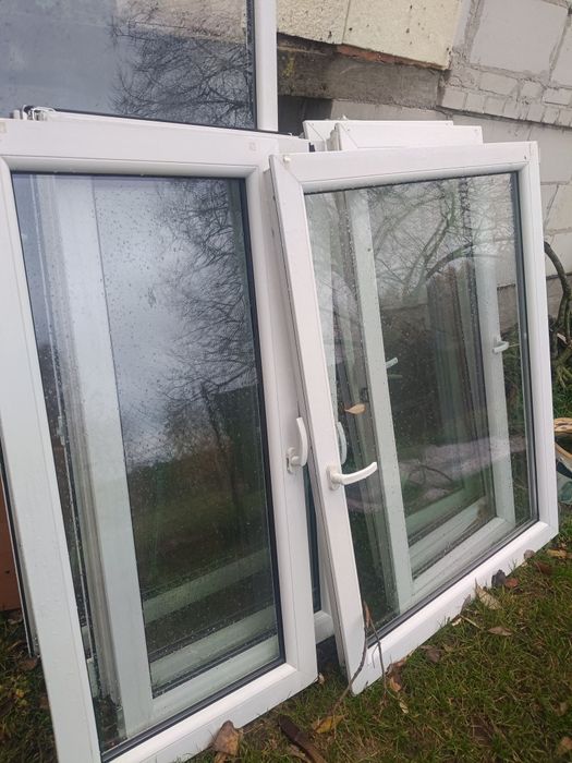 Okna plastikowe białe