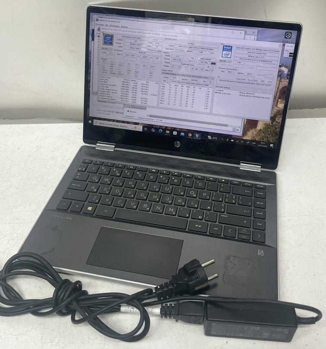 Ноутбук HP Pavilion x360 сенсорный с поворотом 360° батарея класна