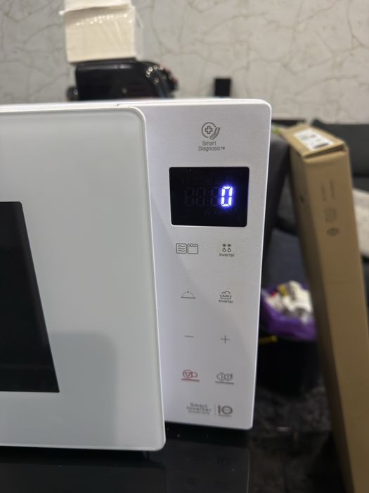 Vendo microondas com grill lg como novo