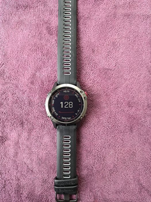 Garmin Fenix 6 pro solar годинник Читайте опис