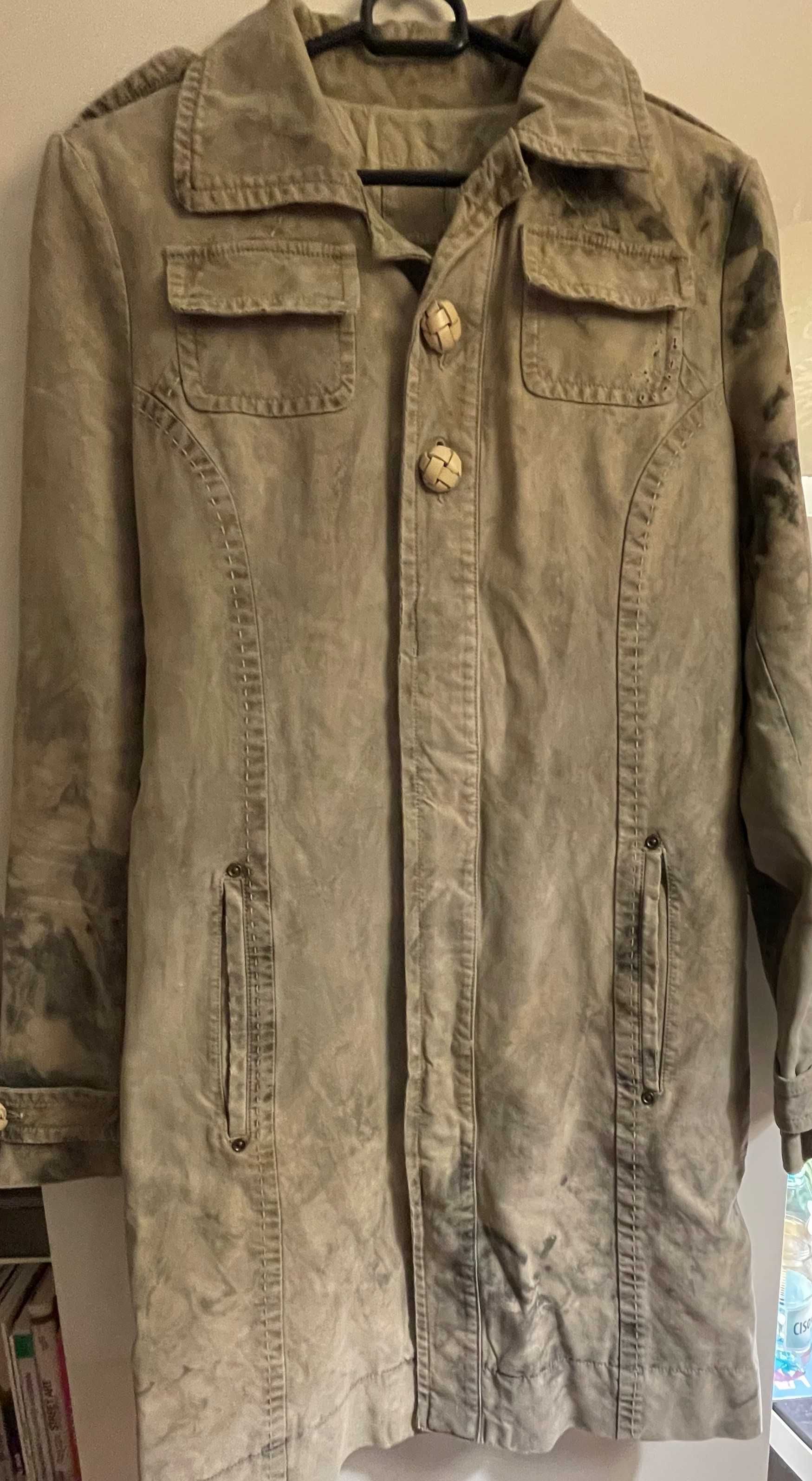 DIESEL płaszcz vintage 100% bawełna jeans, jak Levis, Carhartt