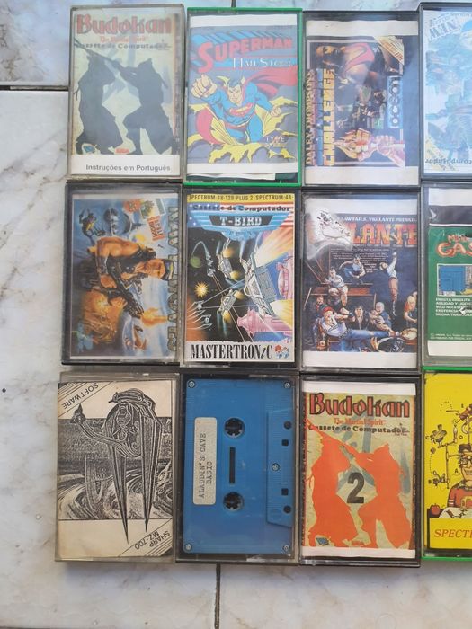 18 cassetes para Zx spectrum