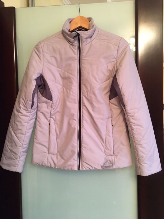 Демисезонная утепленная куртка курточка Adidas 12 uk