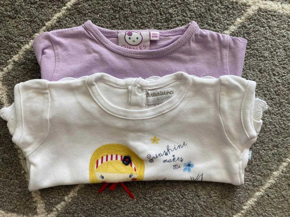 Urocze bluzeczki rozmiar 56/62