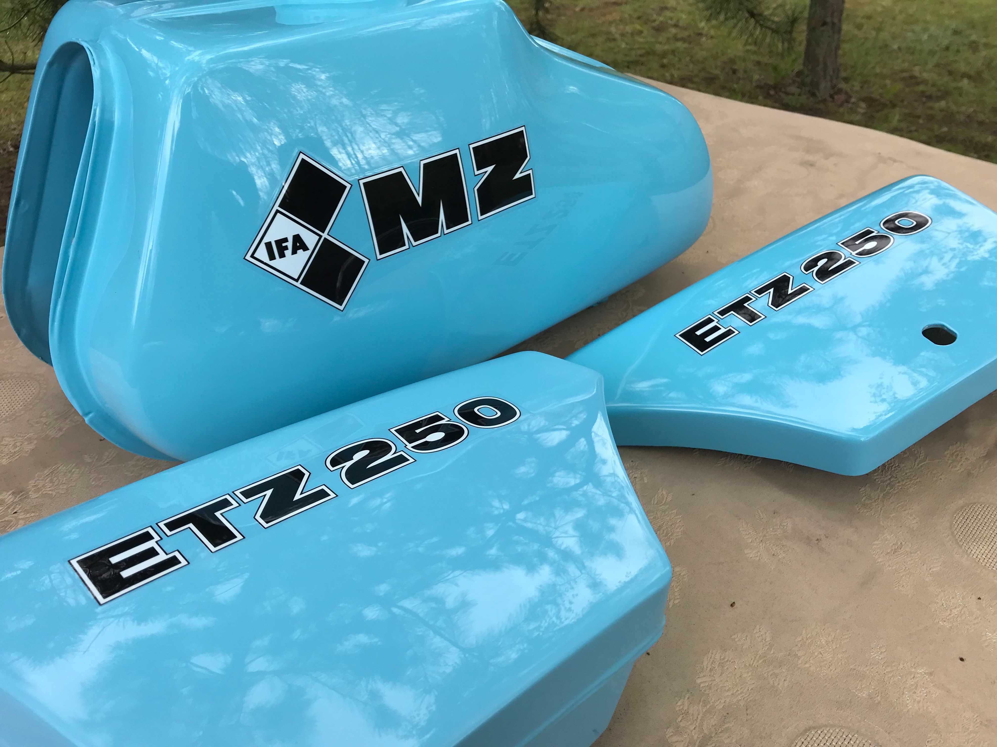 Mz Etz 250 zbiornik boczki puszka boczek części shl junak wsk simson