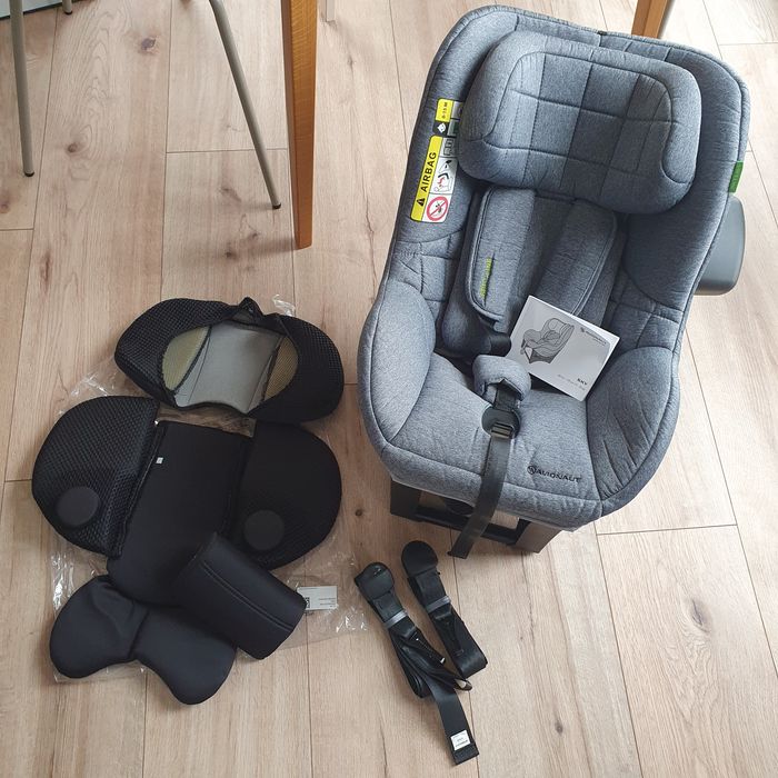 Fotelik samochodowy Avionaut sky RWF wyprany+nowe pianki dla niemowlak