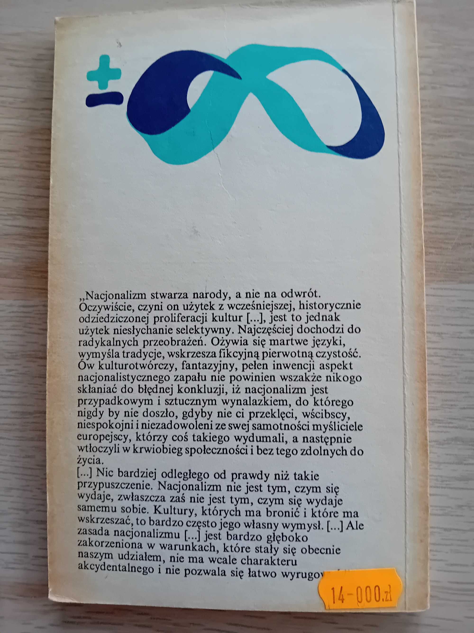 Narody i nacjonalizm - Ernest Gellner