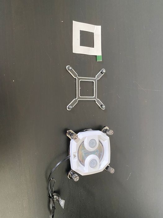 CPU Block Corsair XC7 RGB Pro White