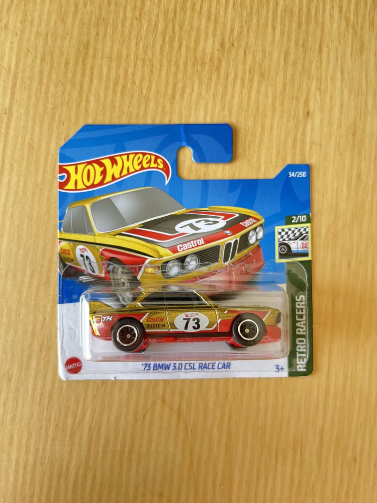 Hot Wheels STH 73 BMW 3.0 CSL Race Car Super Treasure Hunt