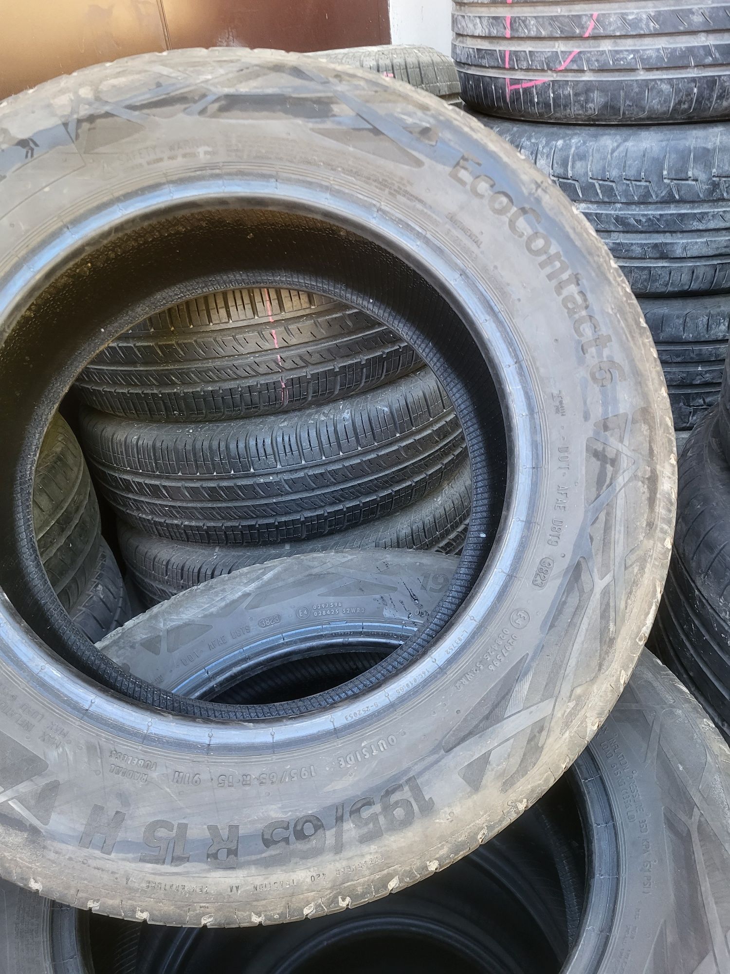 [2szt] Continental 195/65 r15 Letnie /// 4,75mm!!! 2024r MONTAŻ