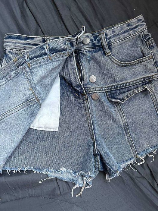шорти-спідниця джинсові розмір S