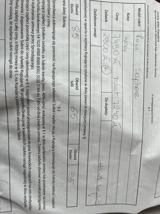 Suknia ślubna Rara Avis Sapphere