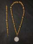 Conjunto colar e pulseira banhados a ouro(Alta Qualidade)