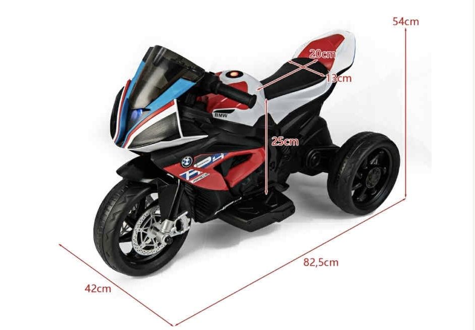 Costway Motor Dla Dzieci Elektryczny Czerwony Do 30Kg