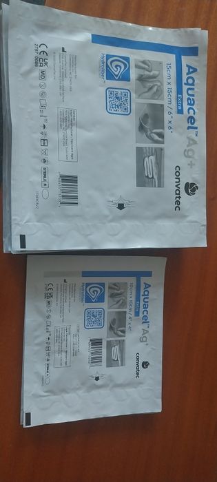 Sprzedam plastry na odleżyny ze srebrem oraz materiały opatrunkowe