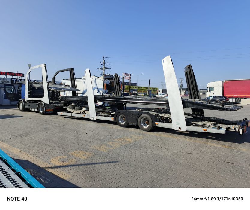 Auto Transporter Renault Premium Lohr Vat23