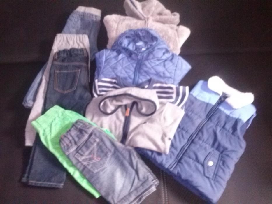 Zestaw ciuszków dla chłopca 86-104