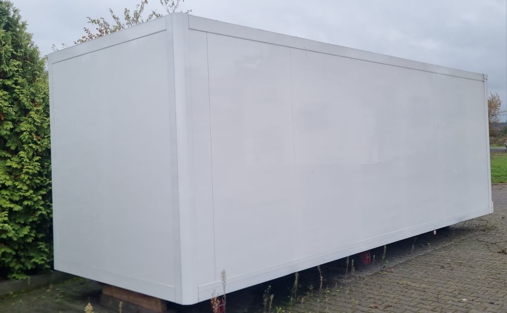 Kontener Izoterma 18 palet izolowany dach Zamykany winda meblowy mocny