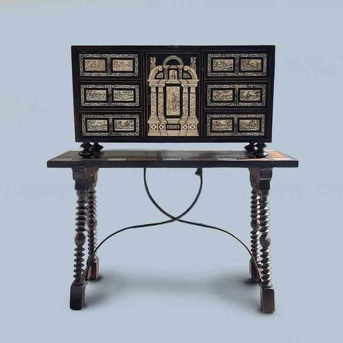 Contador em pau santo