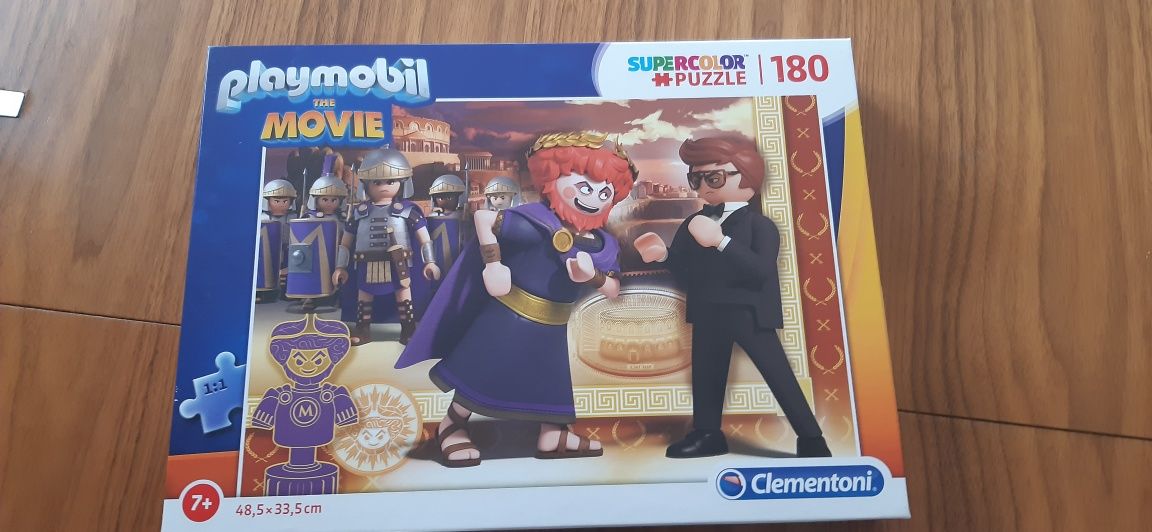 Puzzle playmobil the movie 180 el od 7 lat