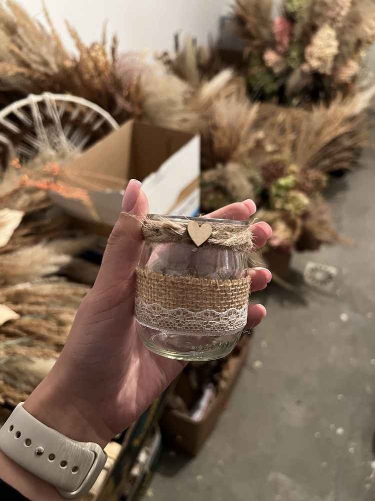 Komplet dekoracji weselnych w stylu boho
