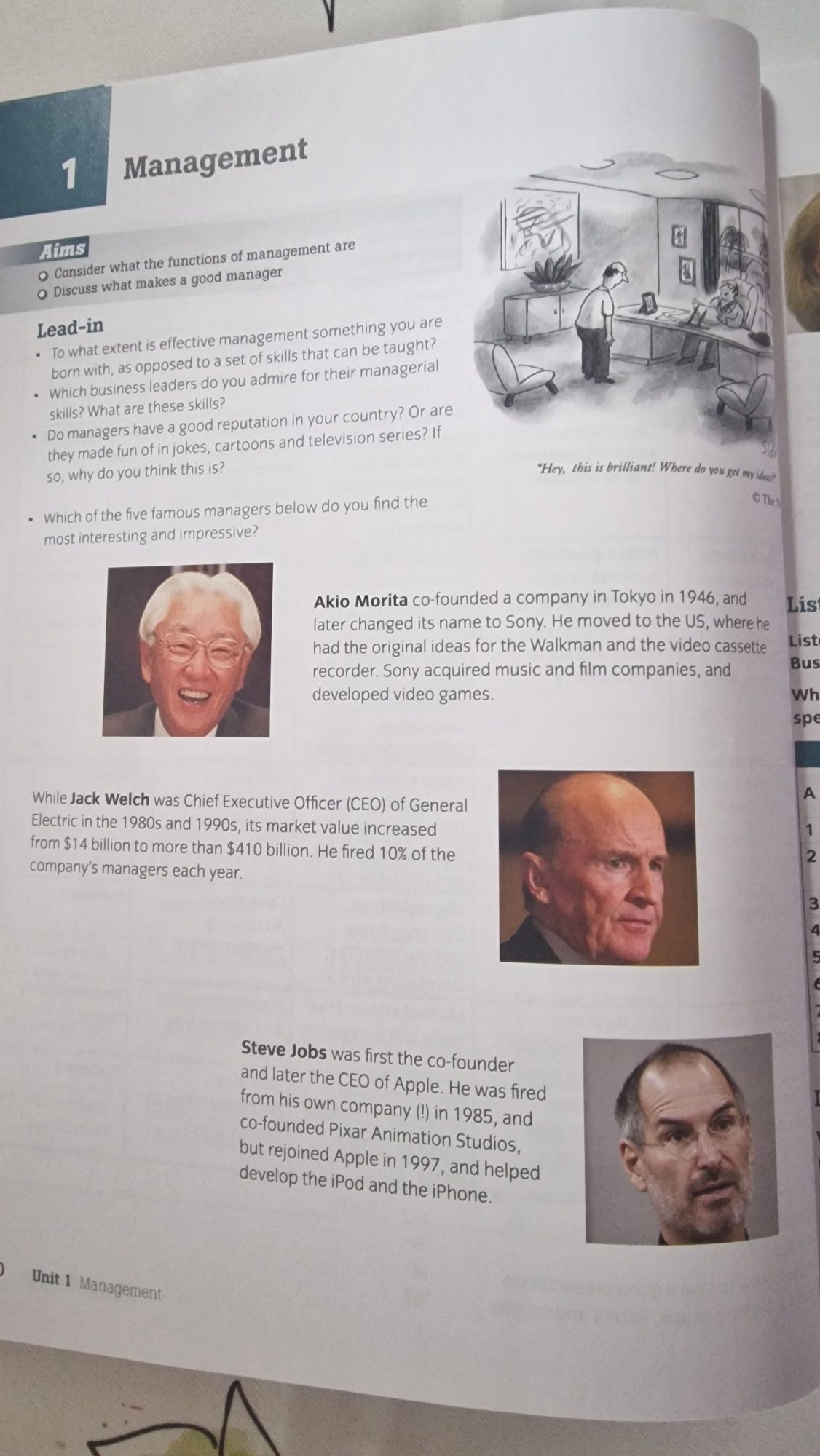 English for business studies Student's Book third edition