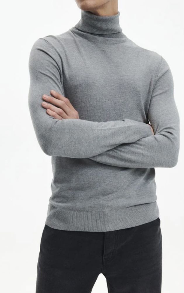 Гольф Італія S-XXL чоловічий водолазка джемпер светр
