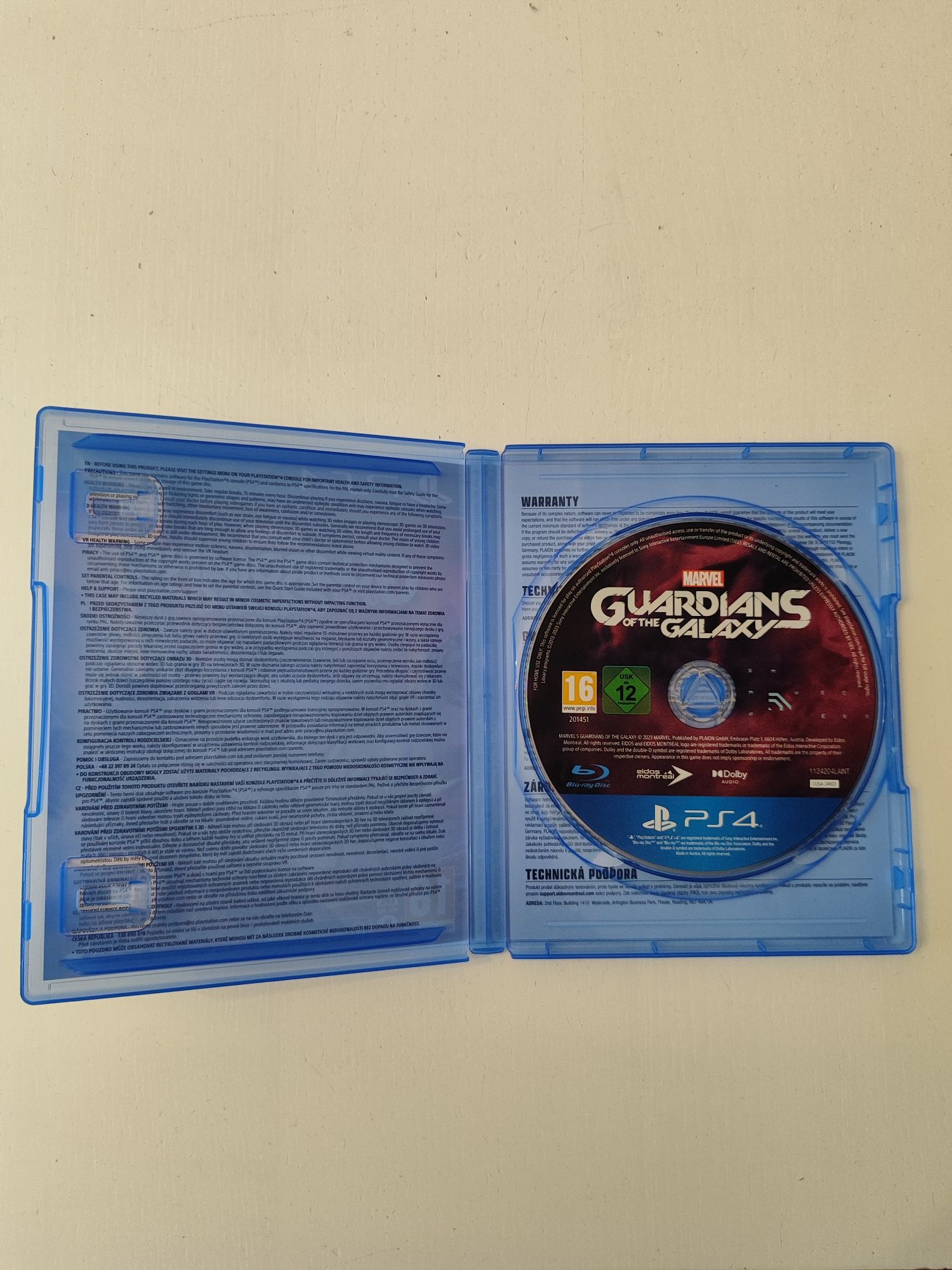 Gra Guardians of the Galaxy ps4