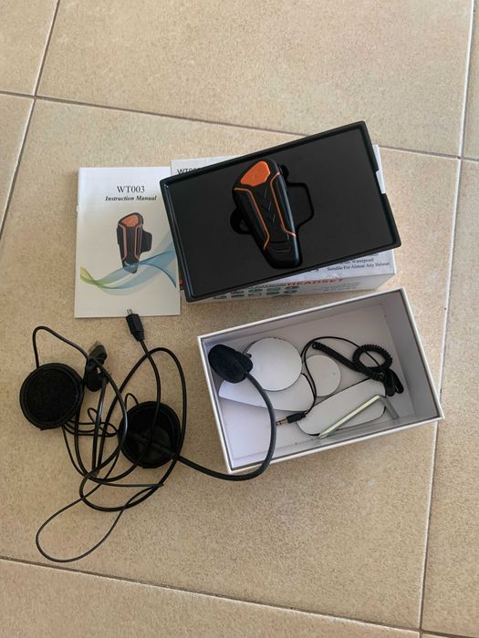 Helmet intercom headset wt003 Full-Duplex Intercomunicador