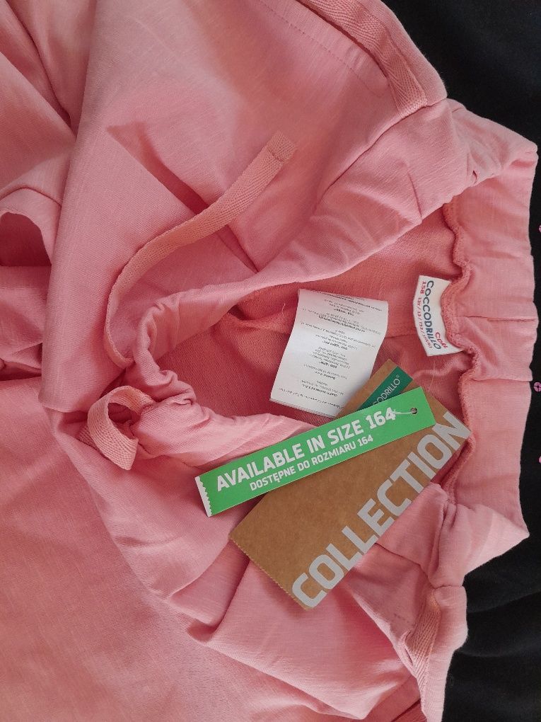 Nowy zestaw do szkoły r.158 Coccodrillo- bluza i spodnie