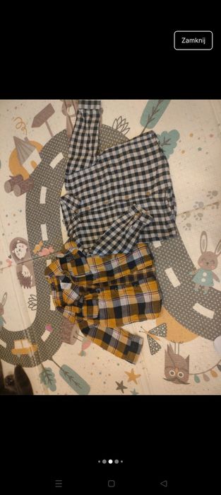 Paka ubranek chłopięcych  80-86