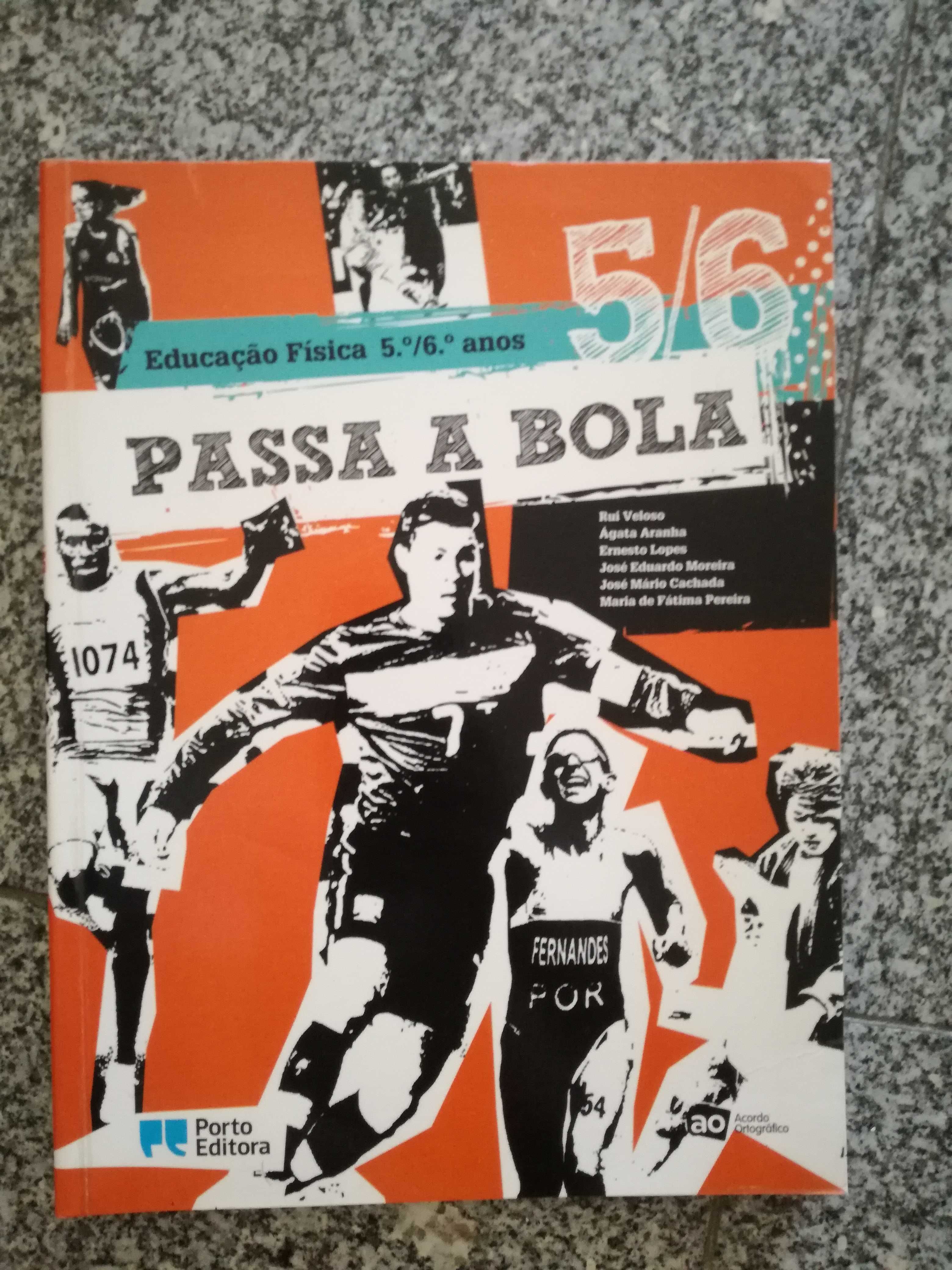 Livro educação física "passa a bola"