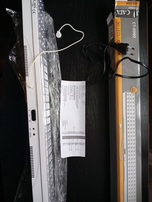 Новый аккумуляторный Led Светильник Cata на 90 LED, два режима работы