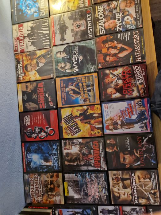 Filmy na dvd po 3 zł za sztukę