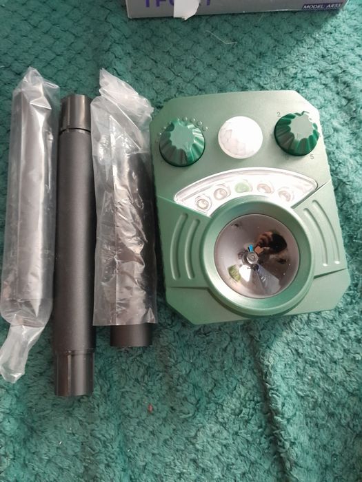 Odstraszacze kotów do ogrodu, odstraszacze słoneczne na zewnątrz, czuj