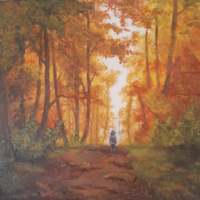 Картина акрилом на полотні