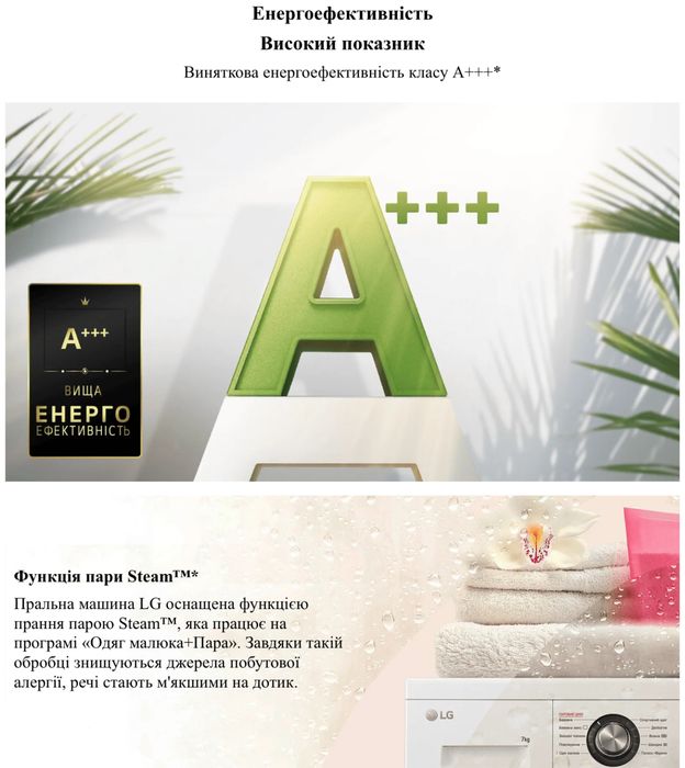 Пральна машина LG 2021 (7 kg)