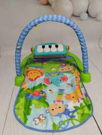 Fisher-Price Mata edukacyjna z pianinkiem interaktywna